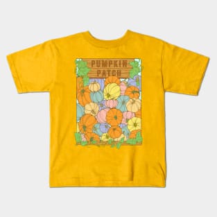 Colorful Pumpkin Patch Kids T-Shirt